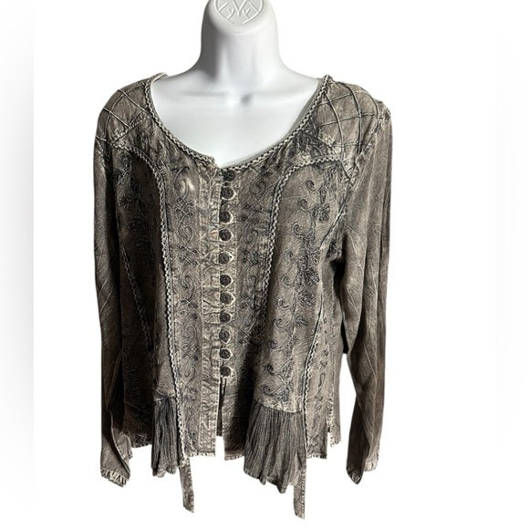 Sacred Threads Tops - NWT.  Sacred Threads Blouse Size S/M 224652/2.  CL/GR12